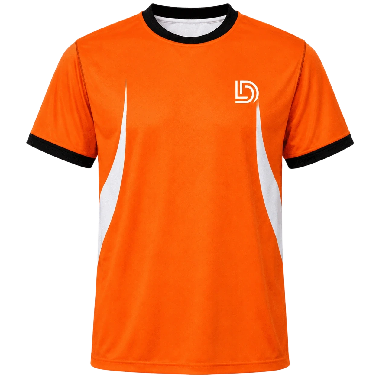 CTSW005 CEPA Cut and Sew Teamwear - ORANGE / BLACK / WHITE image
