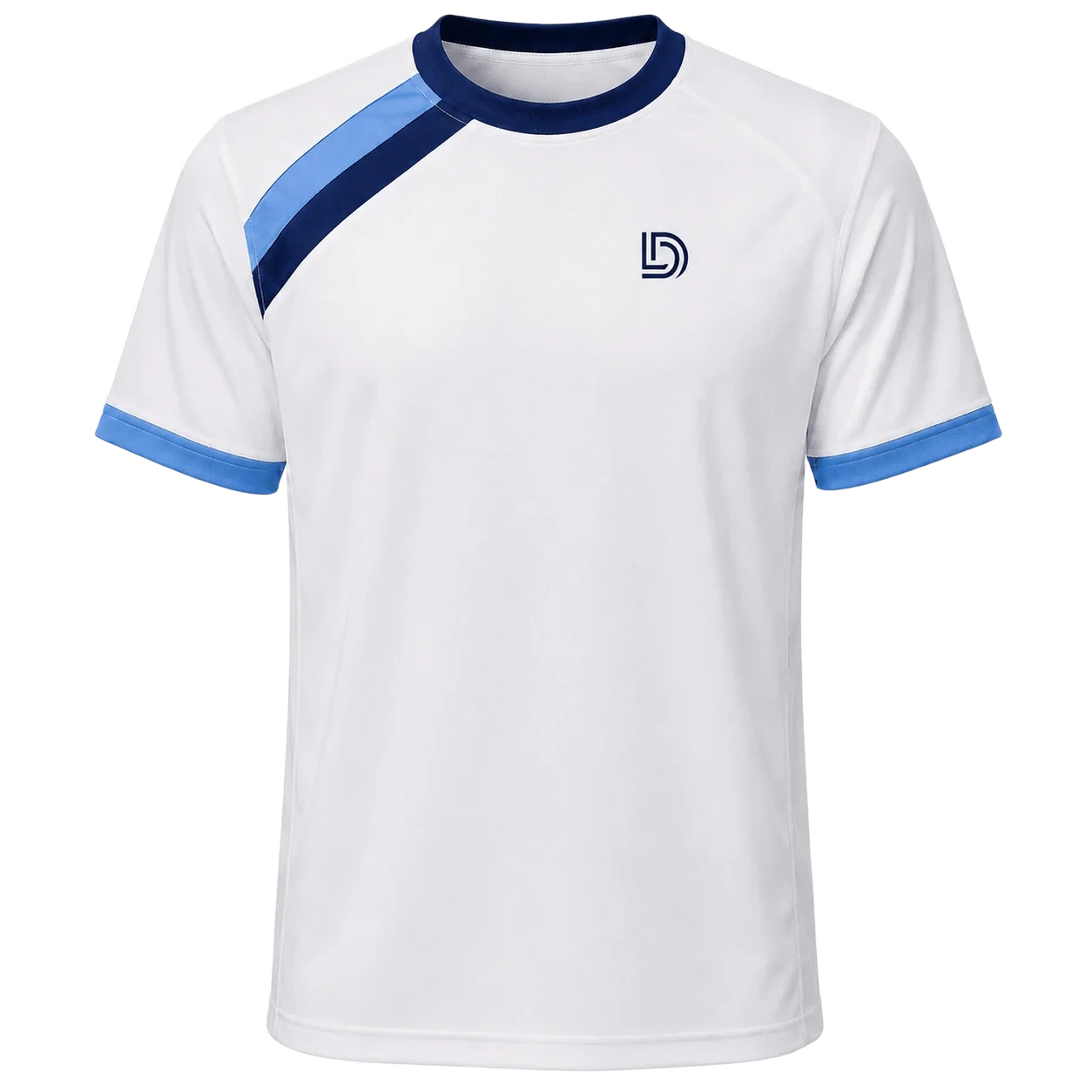 CTSW015 CEPA Cut and Sew Teamwear - White / Skyblue / N Blue