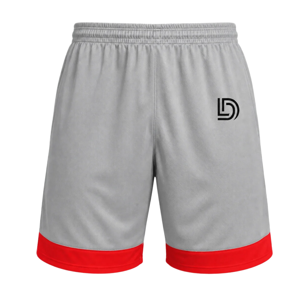 TCSH006 CEPA Performance Sports Shorts - L Grey / Red image