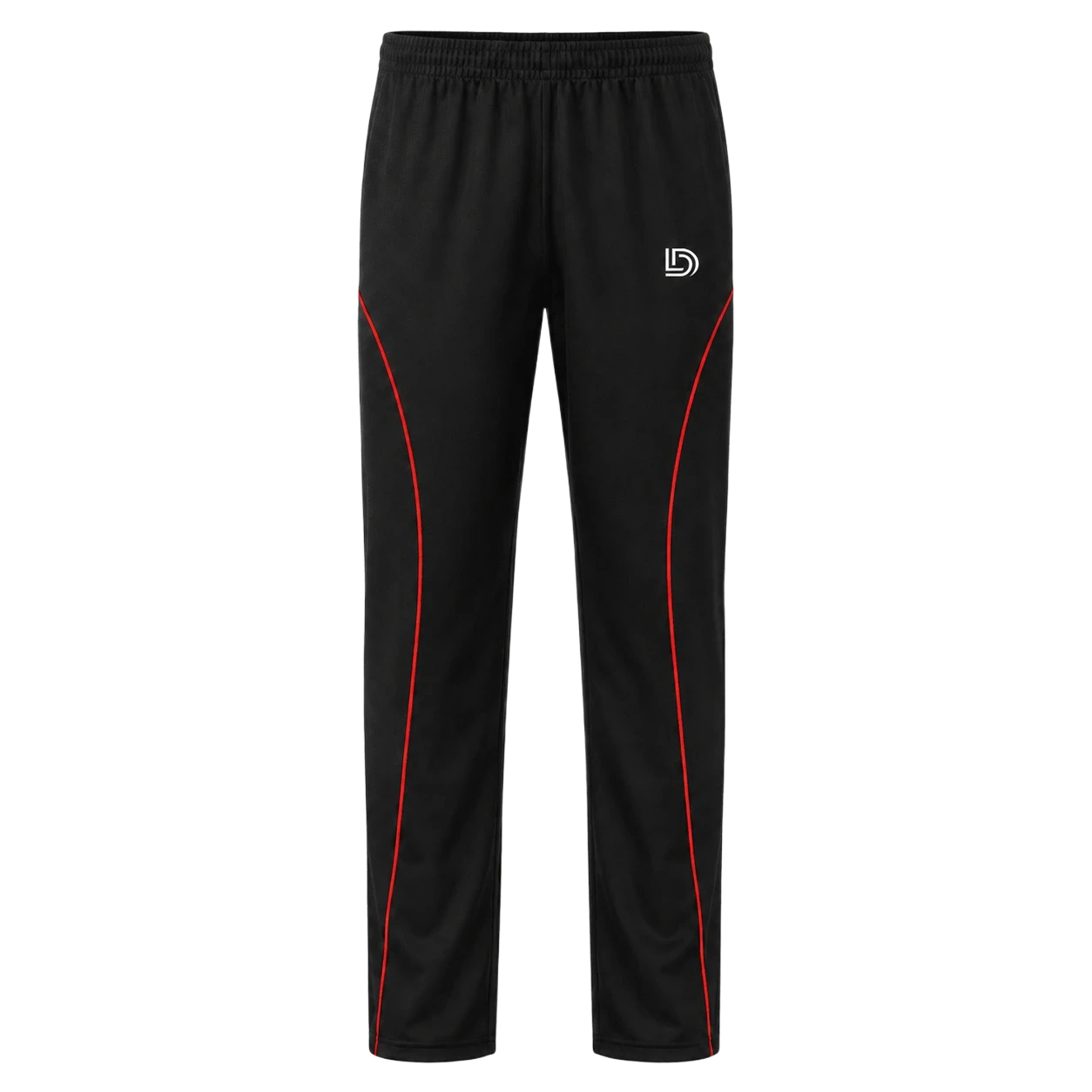 TCLR006 CEPA Athletic Track Pants - Black / Red